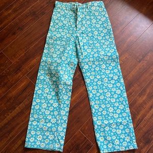 Small flower Big Bud Press size small work pants